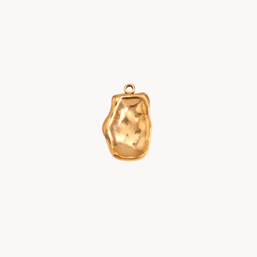 mix and match charm gold scandi style hoop earrings