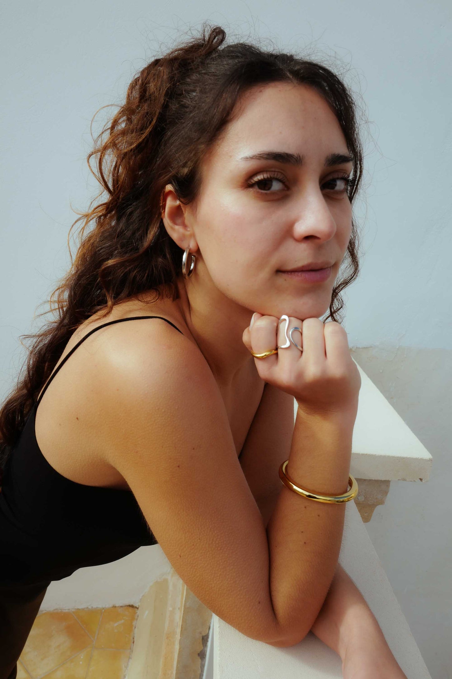 Stacking Ring Gold AGATA