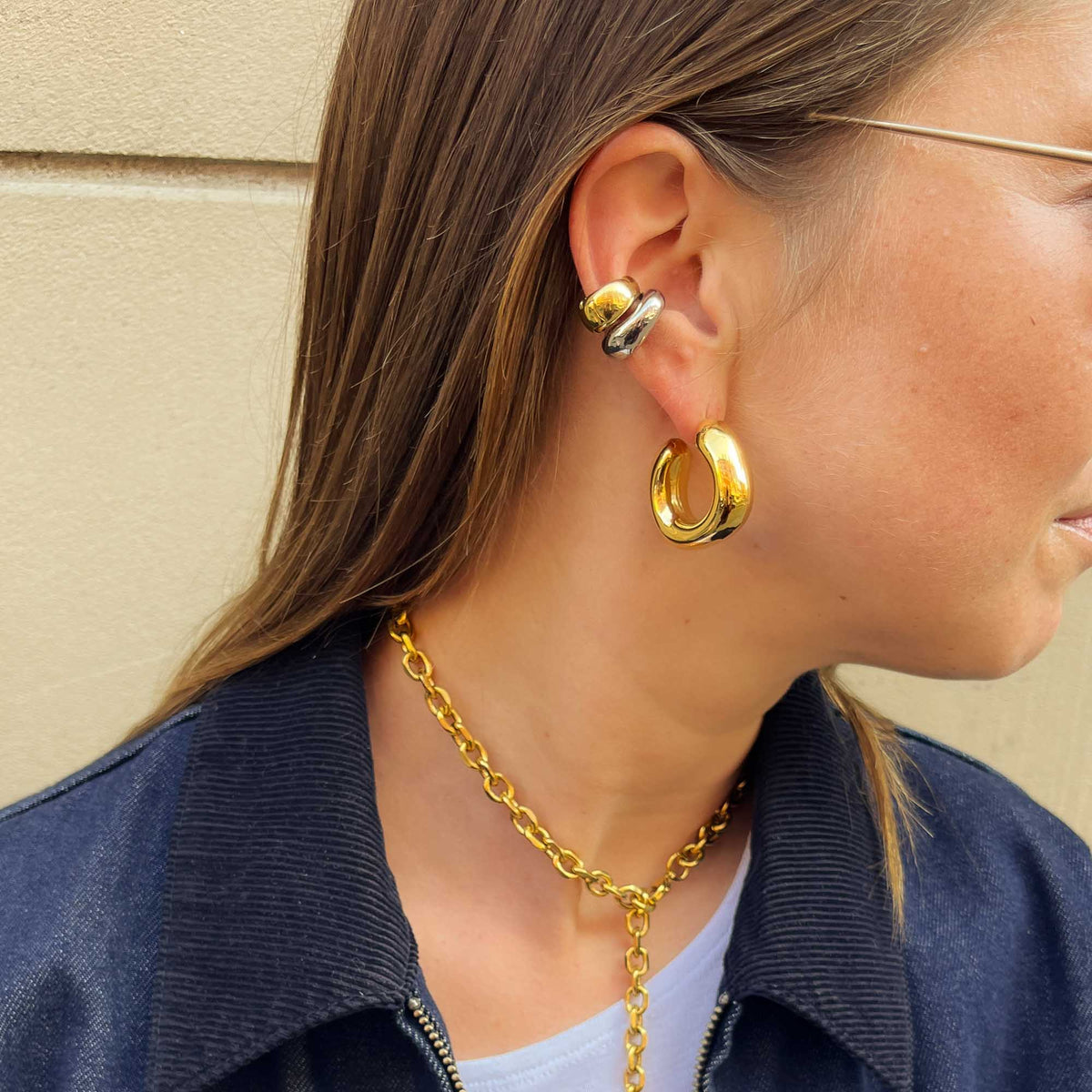 Chunky Creolen FERN
