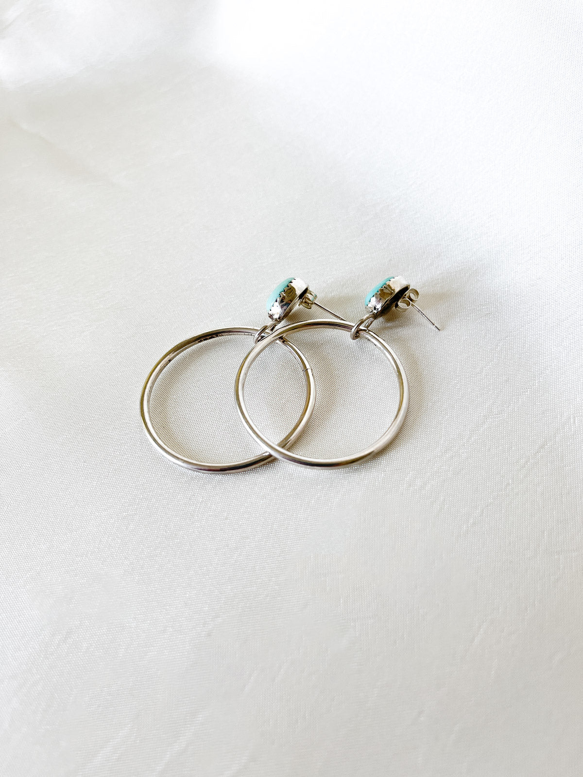 TURQUOISE HOOPS MAI