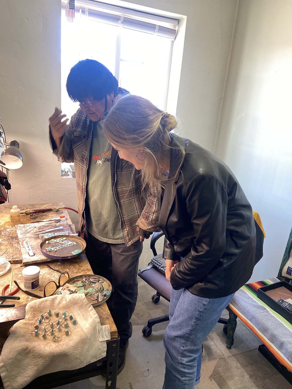 navajo tuerkis schmuck handgefertigt