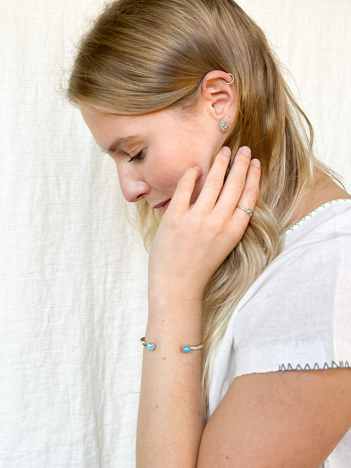 TURQUOISE STUDS NALA