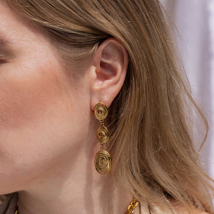Dangle Earrings Gold CAPRI