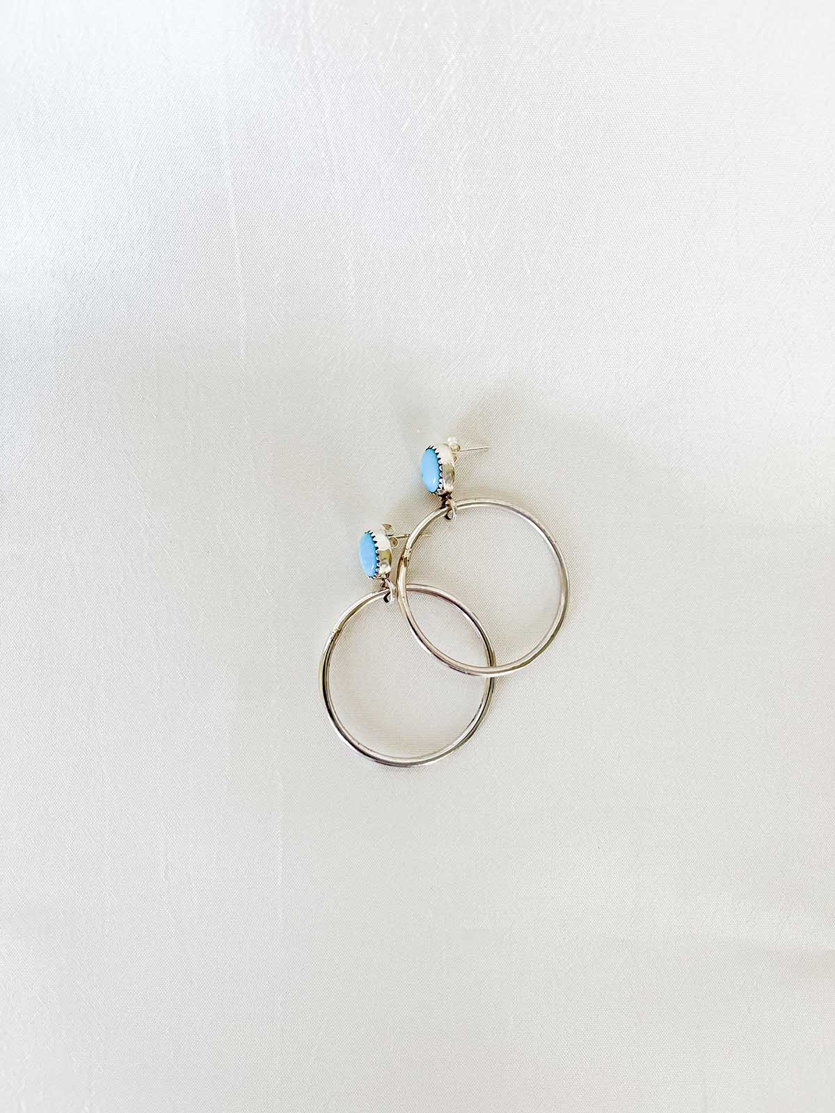 TURQUOISE HOOPS YÁ