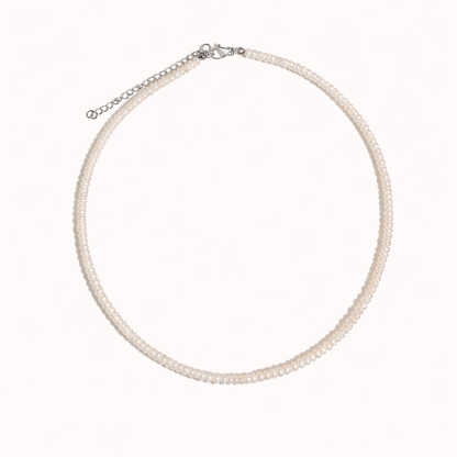 Real Freshwater Pearl Necklace (Gold)