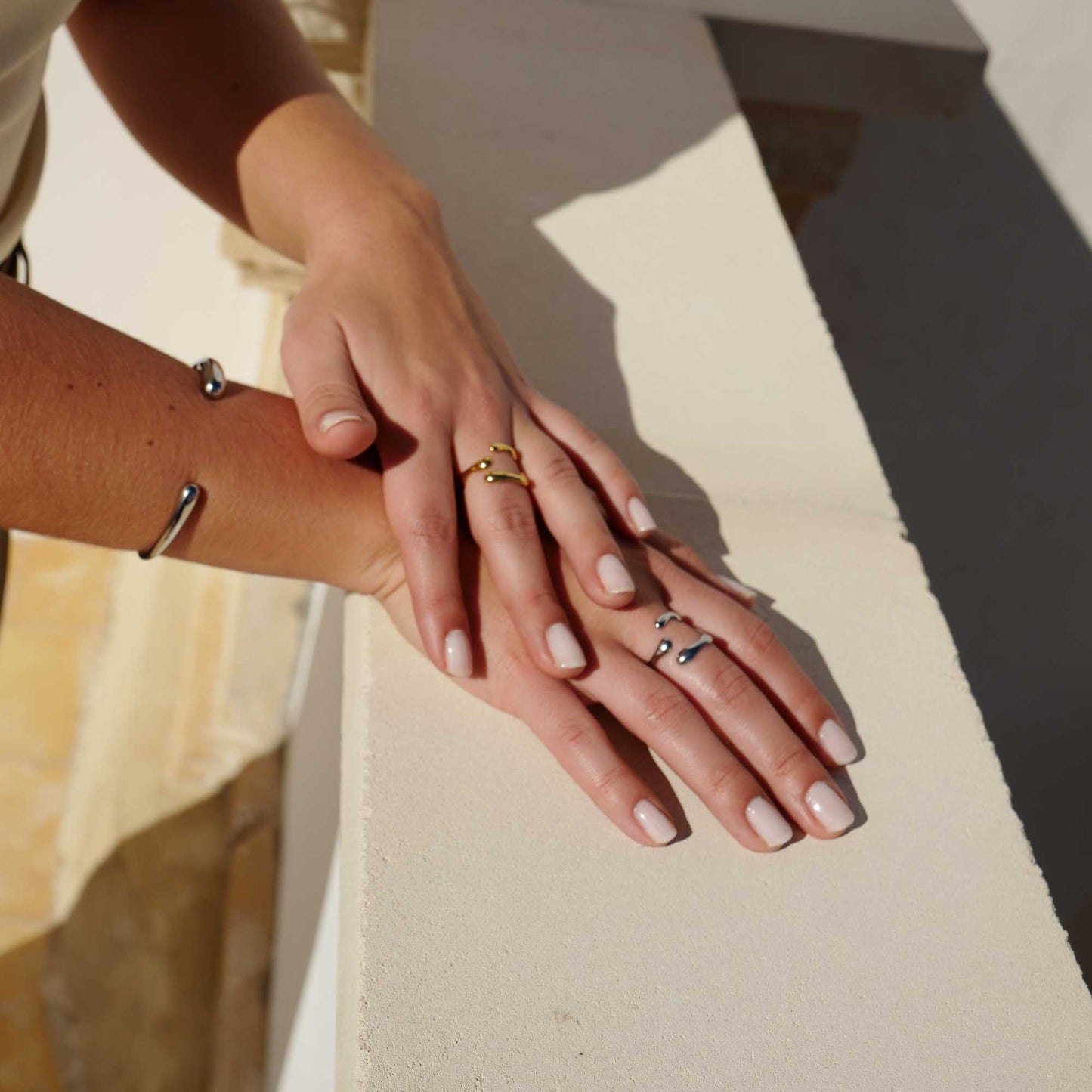 RIVA Verstellbarer Ring Silber 