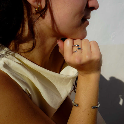 Adjustable Ring Silver MARIEM