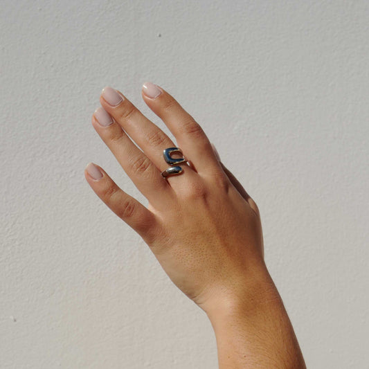 MARINA Adjustable Ring Silver