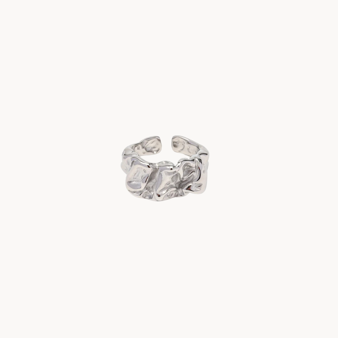 gold wave ring adjustable waterproof ring