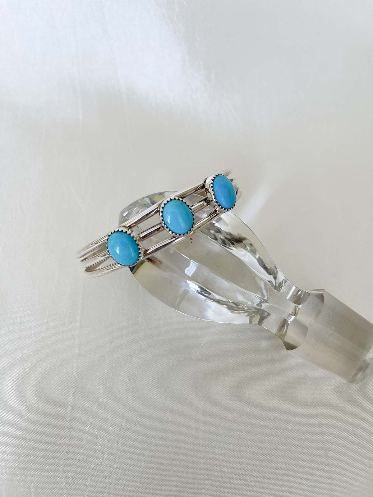 tuerkis armreif silver western style