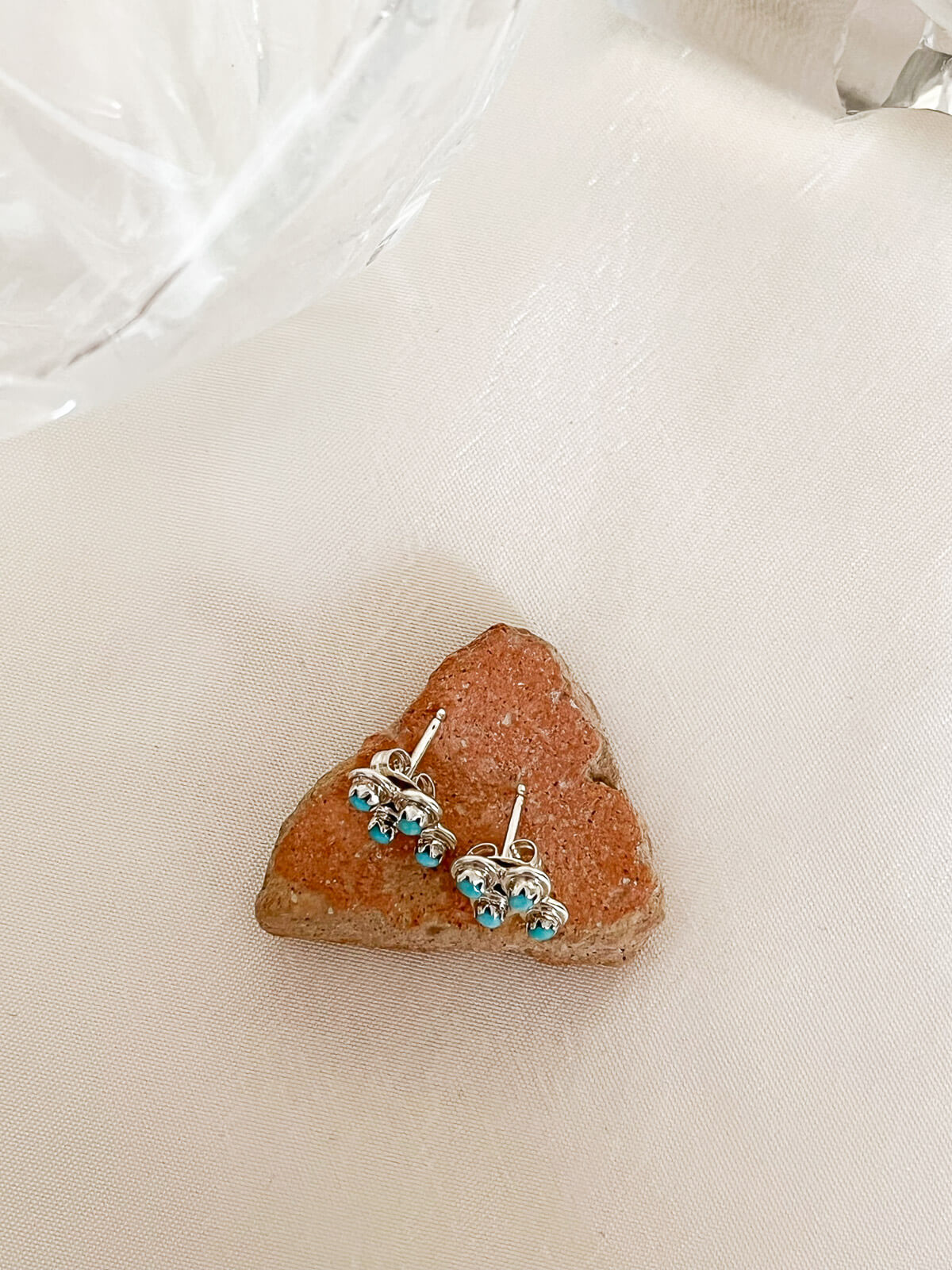tuerkis earrings kleine zum einstecken