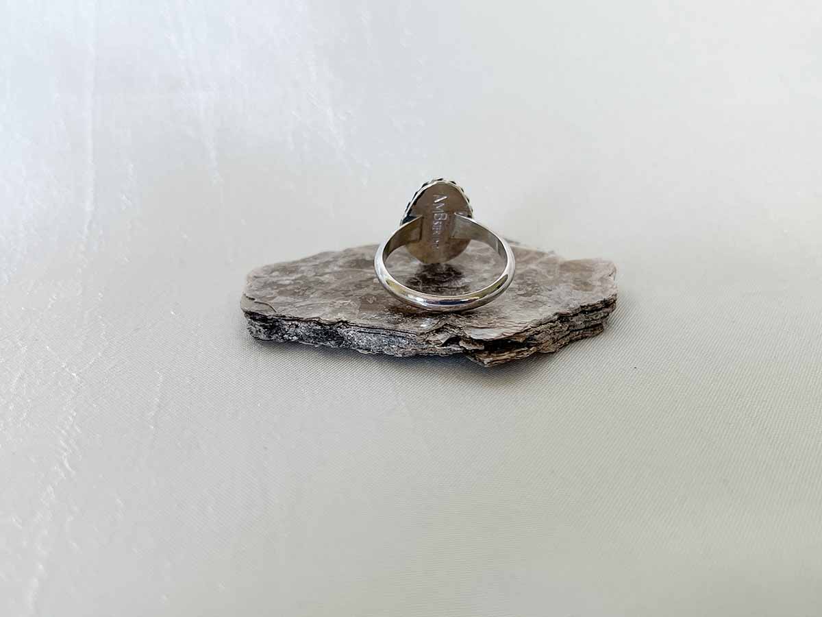 tuerkis ring silver boho style